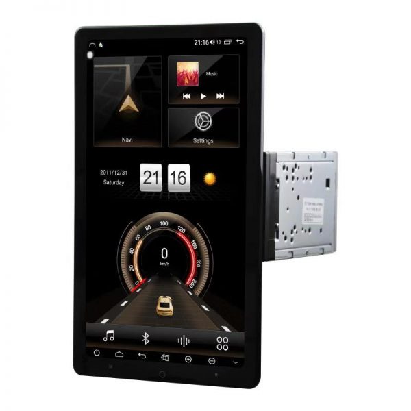 2DINサイズ回転式 アンドロイド9.0カーナビ