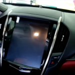 キャデラックATSテスラナビ取付け