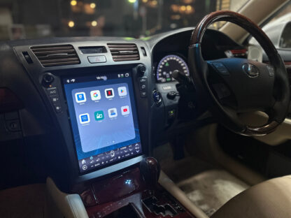 LS460でアプリ利用