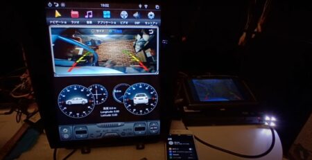 ハイテックナビの設定と動作テスト - Androidナビ / CarPlay ナビの設定方法と製品テスト(DIY参考)