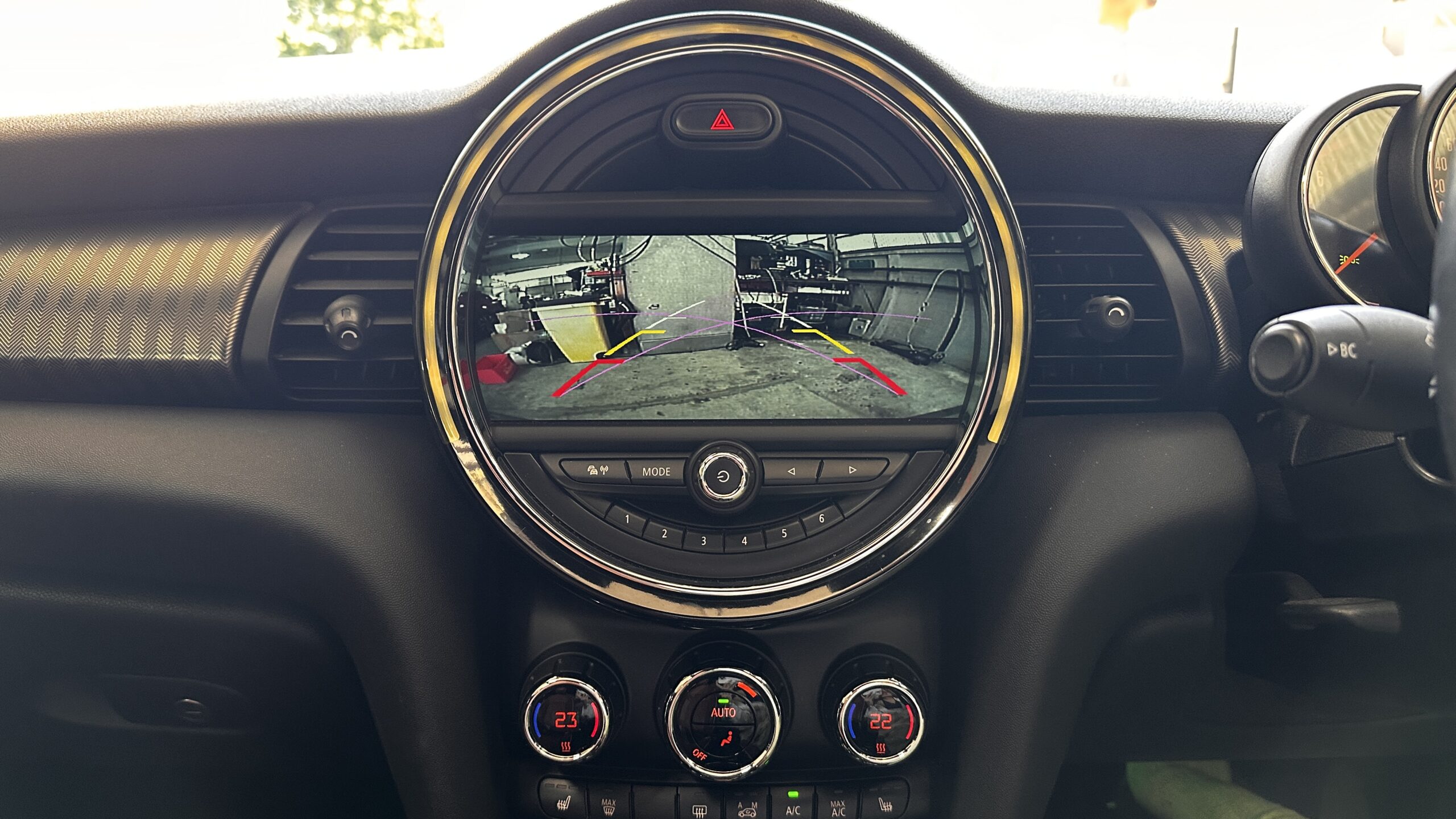 ミニF型 ナビ交換 ビフォー