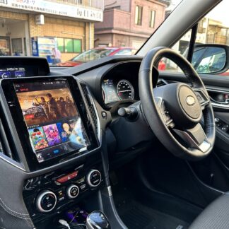 フォレスター ナビ交換 縦型大画面で動画アプリを表示（SK系 2018-2025年式）