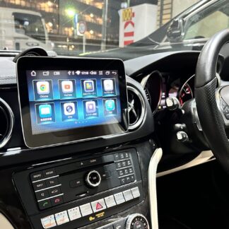 SL400 ナビ交換後|Androidカーナビのアプリ一覧画面(R231・2016年式)